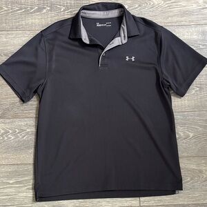 Under Armour Men's Charcoal Polo Shirt